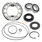 Rear Brake Drum Bearing Seal W shoes Kit For Honda Foreman 450 Trx450fe fm 98-04
