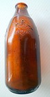 Vintage 1940s Anheuser Busch Glass Beer Bottle 11oz Empty Embossed A Eagle