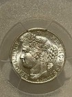 1895 A France Silver 50 Centimes Pcgs Ms63 Gold Shield