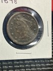 1848 Braided Hair Large Cent 1c Classic Us Copper Coin Penny G vg Details   