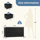 Wide-body Five-drawer Storage Cabinet