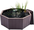 Pennington 100549977 Aquagarden No Dig Nature Pool 50 Gal Resin Pond Kit