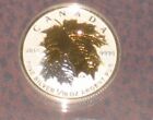 2014 Canada Silver Gold Gilt Maple Leaf Reverse Proof  2 Anacs Rp70 1 10 Oz Fr