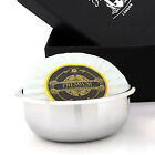 Badger Hair Shaving Brush And 5 Edge Blades Razor - Complete Shaving Set For Men
