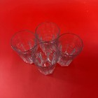 Vtg Set Of 4 Libbey Duratuff Stackable Highball Glass 14oz Beverage Tall Drink
