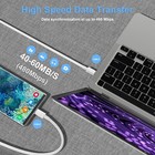 Lot Pd 60w Usb C To Usb C Fast Charger Cord For I Phone Air 17 16 15 Pro Samsung