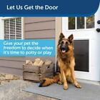 Petsafe Extreme Weather Aluminum Pet Dog Door With 3 Flaps Insualtion -new Model