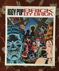 Iggy Pop  Brick By Brick  Rare 2-sided Original Promotional Poster  The Stooges