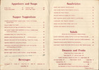 1947 Childs Restaurant Vintage Soups Sandwiches Salads Menu New York City