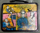 Vintage Metal Lunch Box The Munsters No Thermos Kayro-vue 1965 Herman Lilly Eddi