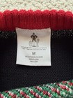 Elf Buddy The Elf Kids Knit Pullover Sweater M Green Black Red White