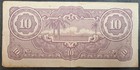  1942  Netherlands East Indies Japanese Occupation 10 Gulden P125c  Block Si 