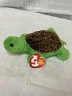 Ty Beanie Baby Speedy The Turtle Style 4030 Authentic 1993 Tag Errors Pvc
