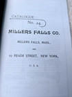 2008 Millers Falls Massachusetts Hardware Company Mfgrs Catalogue No  24 Reprint