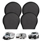 Tire Covers 4 Pack Waterproof And Anti-uv Snow Sun Rain Tire 420d 24   -26   