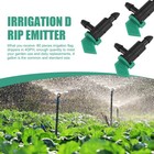 60 Pieces 4gph Removable Drip Sprinkler Irrigation Drip Emitter Garden Flag5965