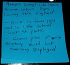 Antique 1890 s Account Ledger Book Vintage England Marble Cover