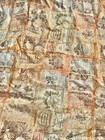 200 French Antiqued Fabric Tags Cream For Ribbon Embroidery Craft Snippet Rolls