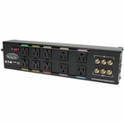 Tripp Lite Home Theater Isobar Surge Protector 10 Outlet Rj11 Rj45 Coax
