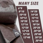 16 Mil Heavy Duty Tarpaulin Waterproof Tarp Poly Canopy Tarp Tent Shelter Cover