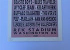 Taz Tibetan Freedom Silkscreen Rock Concert Poster Signed Beastie Boys Pearl Jam