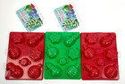 Lot Of 3 Jell-o Jigglers Holiday Christmas Mold Kits