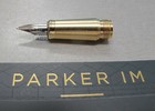 Parker Im Fountain Pen Nib  Fine Pt Gold Plated Nib New