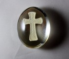Comfort Stone Believe Cross Stone High Quality Resin Stone 1 5 Inch Brand New