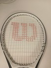 Wilson Black Whisper Tennis Racquet  Racket 4 1 8 - Good Shape  New Wrap