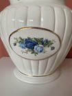 Royal Albert Limited Edition Moonlight Rose Cookie Jar Michael Doulton Sign Nib