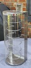 Vintage 1950s 1960s Commercial Diner 6 Tier Pie Rack Stand Display Holder Safe