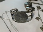 Scrap Sterling Silver 20 Pc 284gr Wearable Jewelry Spoon Compact Box Book Mark 