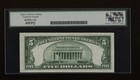 Dbr 1934-a  5 Silver North Africa Fr  2307 Legacy 45 Ppq Serial K40771808a