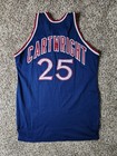 Bill Cartwright Knicks Game Worn Photomatched Nba Basketball Sand Knit Jersey