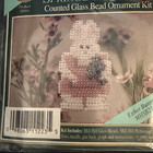 Lot Of 5 - Mill Hill Ornament Counted Glass Bead Ornament Kits Spring Bouquet Ii