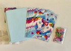 Vintage 90s Lisa Frank Stationary Unicorn Markie And Dog Pearls Stationary     
