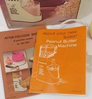 Vintage Salton Peanut Butter Maker Machine Pb-5 W box