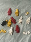 Lego Classic Space Vintage Astronaut Spaceman Minifig Lot Red White Yellow Black