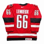 Mario Lemieux Team Canada 2002 Authentic Mic Olympic Jersey - 52 xl