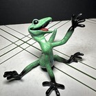 Kitty   s Critters Howdy  2003 Gecko Figurine 6 75    No Box