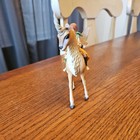 Schleich Bayala  Magical Male Elf On Forest Unicorn - Htf