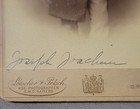 Joseph Joaquim - Signed Cabinet Card-berlin 1898