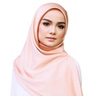 Women s Head Wrap Shawl Plain Fashion Islamic Scarf Premium Satin Muslim Hijab