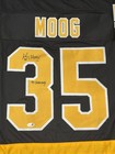 Andy Moog Signed Custom Boston Bruins Jersey W jsa Cert