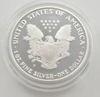 1994 American Silver Eagle - Proof - 1 Oz  Silver Bullion Velvet Box   Coa Key