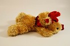 Dan Dee Collectors Choice Moose  reindeer- Red Antlers   Neck Scarf  9  Plush
