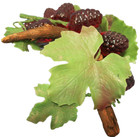 Vintage Mid Century Acrylic Red Raspberry Cluster Driftwood - Similar To Grapes 