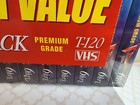 Sony 6hrs Premium T-120 Vf Vhs Blank Video Tape 12 Pack New Sealed Recordable