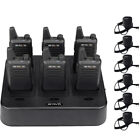 Retevis Rt22 Walkie Talkie Uhf 2w 1000mah Two Way Radio  6pack  six Way Charger