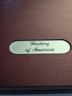  1  American Mint Empty Display Box Case  Labeled  history Of America  
